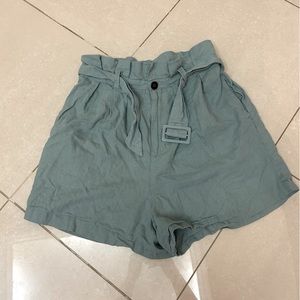 (M) Urban Outfitters High Waisted Blue Shorts